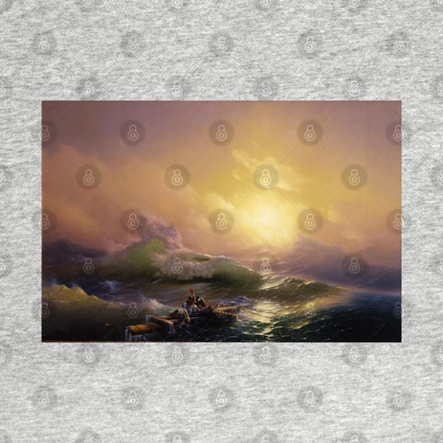 The Ninth Wave (1850) Ivan Aivazovsky by immortalpeaches